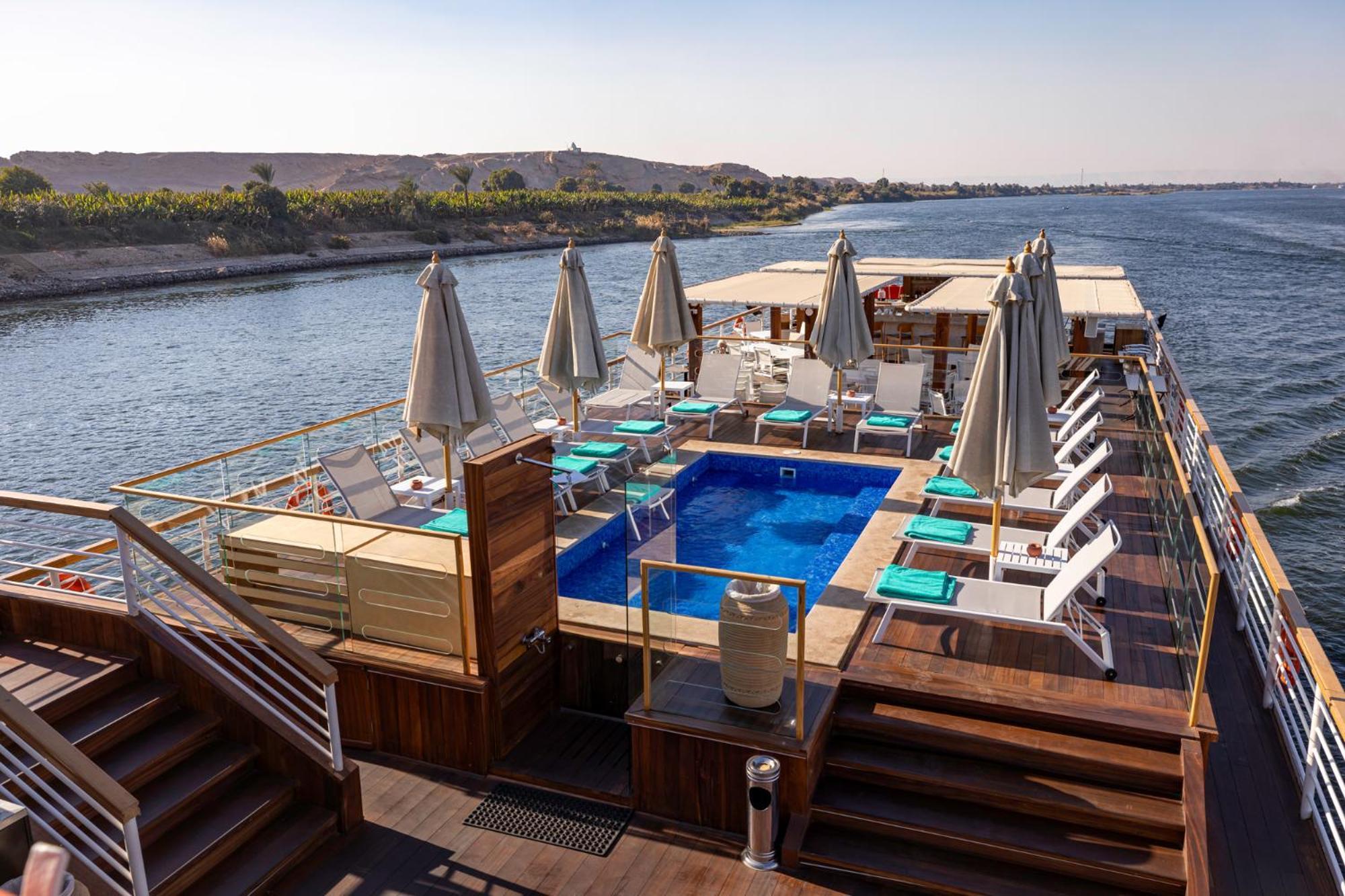 Tia Boutique Nile Cruise - Every Monday From Luxor For 04 & 07 Nights - Every Friday From Aswan For 03 & 07 Nights Kültér fotó