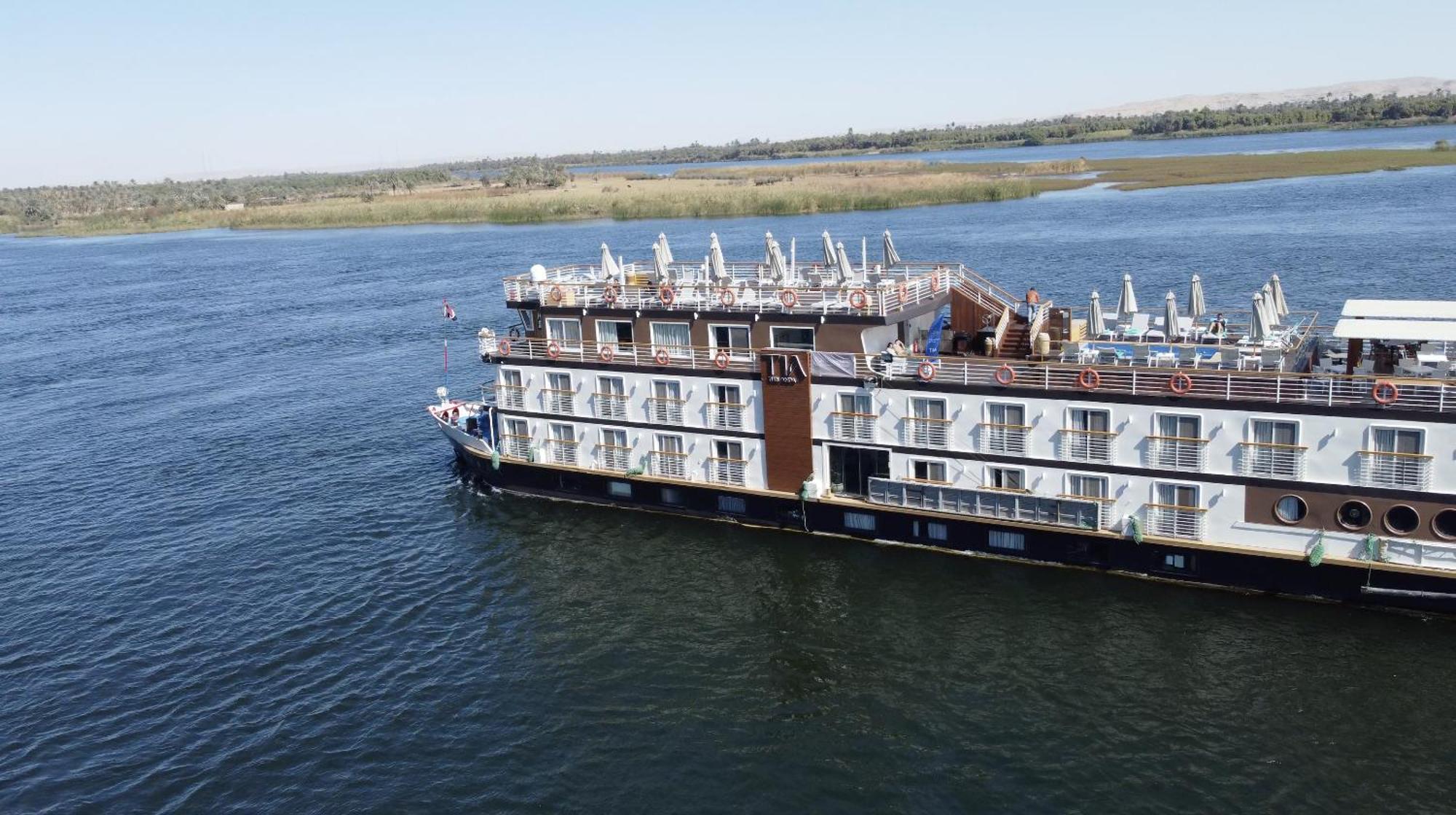 Tia Boutique Nile Cruise - Every Monday From Luxor For 04 & 07 Nights - Every Friday From Aswan For 03 & 07 Nights Kültér fotó
